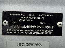 2017 Honda
CR-V VTi-S