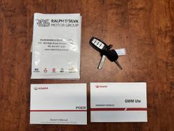 2021 GWM Ute Cannon NPW 4X4 Pearl White