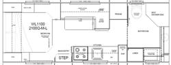 2025 Wonderland RV Amaroo 21Ft Large Ensuite Layout