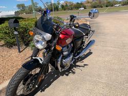 2022 Royal Enfield INTERCEPTOR 650 E5 CLASSIC CANYON RED