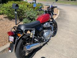 2022 Royal Enfield INTERCEPTOR 650 E5 CLASSIC CANYON RED