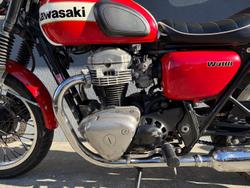 2009 Kawasaki W400 W Series Red