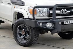 2019 Toyota Landcruiser GXL VDJ76R 4X4 Dual Range French Vanilla