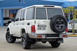 2019 Toyota Landcruiser GXL VDJ76R 4X4 Dual Range French Vanilla