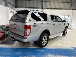 2012 Ford Ranger XL PX 4X4 Dual Range Highlight Silver