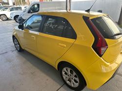 2023 MG MG3 Core MY23 Yellow