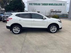 2017 Nissan QASHQAI TS J11 Ivory Pearl