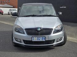 2013 SKODA Fabia 77TSI Monte Carlo 5JF MY13 Brilliant Silver