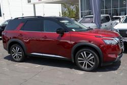 2024 Nissan Pathfinder Ti-L R53 MY24 4X4 On Demand Scarlet Ember/Super Black