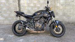 2017 Yamaha MT-07 LA (ABS) Black