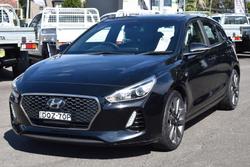 2017 Hyundai i30 SR PD MY18 Phantom Black