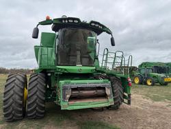 John Deere S680 + 640D