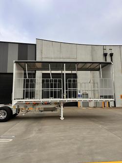 2026 CIMC 34 Pallet Flat Deck B Double Curtainsider