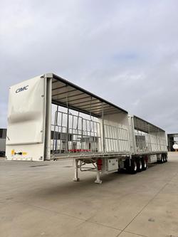 2026 CIMC 34 Pallet Flat Deck B Double Curtainsider