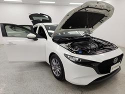 2020 Mazda 3 G20 Pure BP Series Snowflake White Pearl