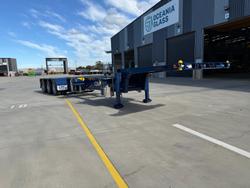 2025 CIMC 40' Drop Deck Skeletal