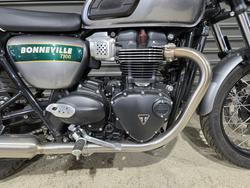 2022 Triumph BONNEVILLE T100 GOLDLINE SILVER