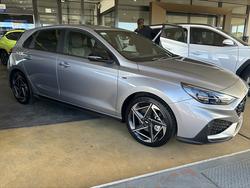 2024 HYUNDAI PDe i30 HATCH PDE.V6 I30 HATCH N LINE MHEV 1.5T DCT SHIMMERING SILVER