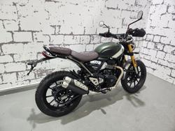 2025 Triumph Scrambler 400 X Scrambler Green