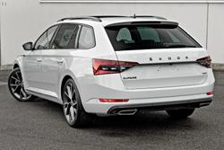 2023 SKODA Superb 206TSI SportLine NP MY23.5 4X4 Constant Moon White