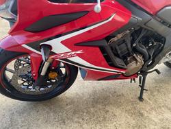 2021 Honda CBR650R Red