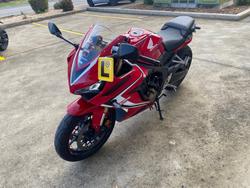 2021 Honda CBR650R Red