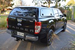 2021 Ford Ranger XLT PX MkIII MY21.75 4X4 Dual Range Shadow Black