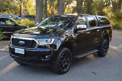 2021 Ford Ranger XLT PX MkIII MY21.75 4X4 Dual Range Shadow Black