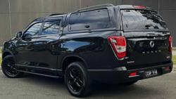 2023 SsangYong Musso Ultimate Q250 MY23 4X4 Dual Range Space Black