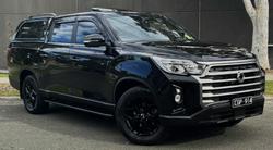 2023 SsangYong Musso Ultimate Q250 MY23 4X4 Dual Range Space Black