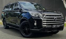 2023 SsangYong Musso Ultimate Q250 MY23 4X4 Dual Range Space Black