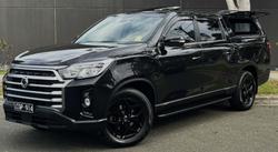 2023 SsangYong Musso Ultimate Q250 MY23 4X4 Dual Range Space Black