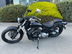 2017 Yamaha XVS650 V-STAR CUSTOM Black