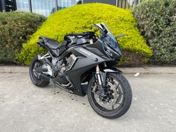 2021 Honda CBR650R Black