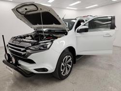 2022 Isuzu MU-X LS-T MY23 4X4 Dual Range Mineral White