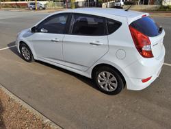 2017 Hyundai Accent Active RB4 MY17 Crystal White