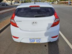 2017 Hyundai Accent Active RB4 MY17 Crystal White