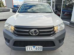 2023 Toyota Hilux Workmate TGN121R 4x2 Glacier White