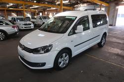 2015 Volkswagen Caddy TDI320 Comfortline 2K MY15 Candy White