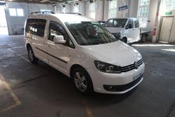 2015 Volkswagen Caddy TDI320 Comfortline 2K MY15 Candy White