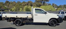2021 Toyota Hilux Workmate TGN121R 4x2 Glacier White