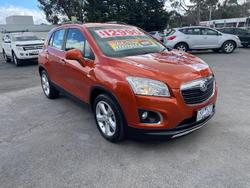 2016 Holden Trax LTZ TJ MY16 Orange Rock