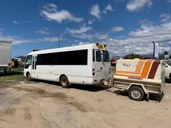 2007 Mitsubishi Rosa 24 Seater Bus And Trailer