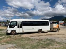 2007 Mitsubishi Rosa 24 Seater Bus And Trailer