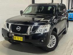 2015 Nissan Patrol Ti-L Y62 MY15 4X4 Dual Range Black Obsidian