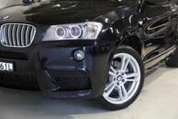 2013 BMW X3 xDrive30d F25 MY13.5 4X4 Constant Deep Sea Blue