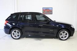 2013 BMW X3 xDrive30d F25 MY13.5 4X4 Constant Deep Sea Blue