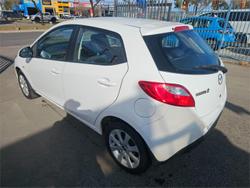 2013 Mazda 2 Neo DE Series 2 MY13 Crystal White Pearl