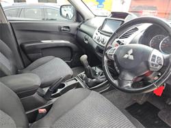 2015 Mitsubishi Triton GLX-R MN MY15 4X4 Dual Range Cool Silver