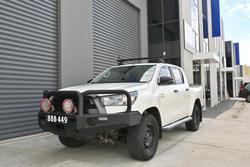 2021 Toyota Hilux SR GUN126R 4X4 Dual Range Glacier White